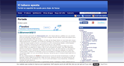Desktop Screenshot of eltabacoapesta.com