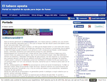 Tablet Screenshot of eltabacoapesta.com